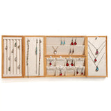 Ring Display Stand Organizer Jewelry Storage Box