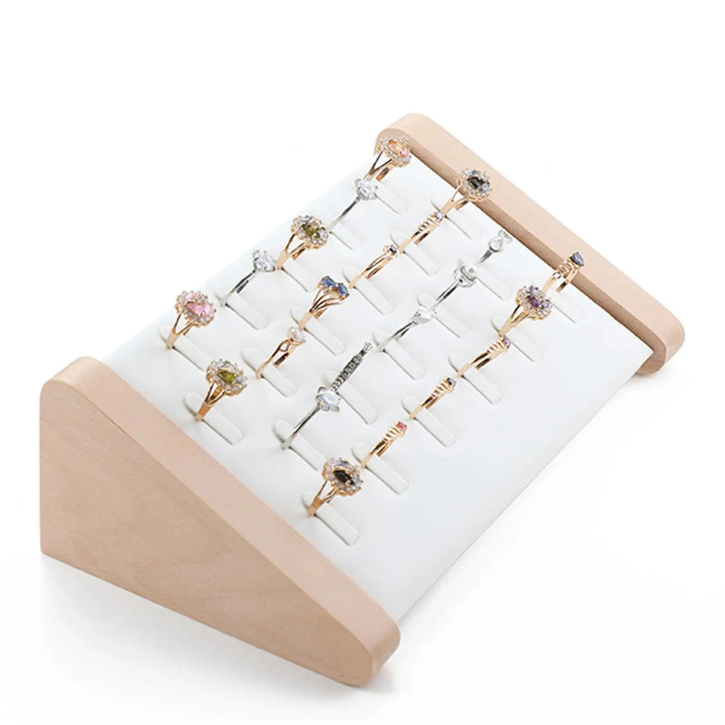 Ring Display Stand Organizer Jewelry Storage Box