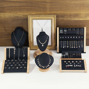 Ring Display Stand Organizer Jewelry Storage Box