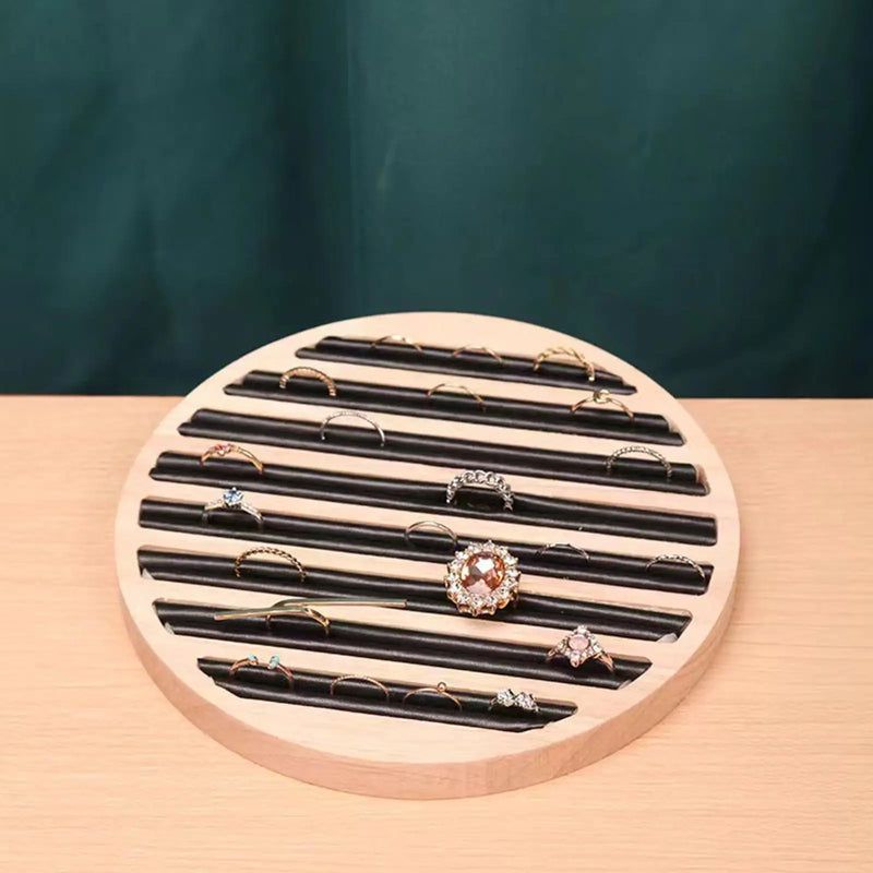 Jewelry Rings Earrings Tray 8 Slots Display Holder