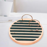 Jewelry Rings Earrings Tray 8 Slots Display Holder
