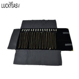 Travel Jewelry Roll Bag Portable Velvet Organizer Necklace Storage Box
