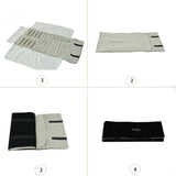 Velvet Jewelry Roll Up Bag Organizer Travel Storage Case