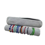 Velvet Jewelry Roll Up Bag Organizer Travel Storage Case