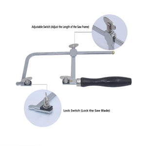 Adjustable Jewelry Saw for DIY Crafts
