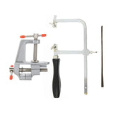 Adjustable Jewelers Sawbow Saw Frame 12 Blades Mini Vise Jewelry Making
