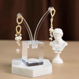 Earring Holder Acrylic Organizer Storage Jewelry Shelf Display Rack Stand