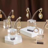 Earring Holder Acrylic Organizer Storage Jewelry Shelf Display Rack Stand