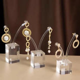 Earring Holder Acrylic Organizer Storage Jewelry Shelf Display Rack Stand