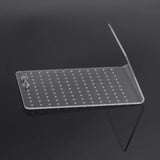Earring Display Rack Stand L Shape 120 Slots Holder Bracket