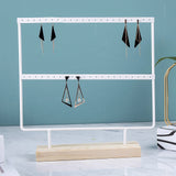 Metal Earring Display Stand Jewelry Shelf Vintage Organizer