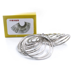 Metal Bracelet Measuring Ruler Watch Measurement