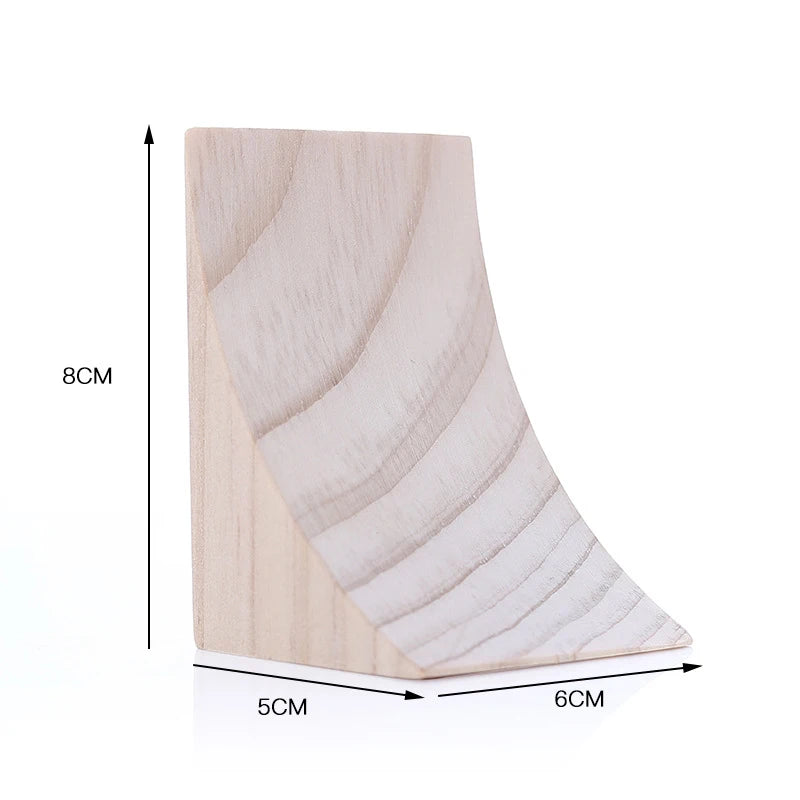 Solid Wood Jewelry Display Stand Set