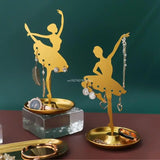 Metal Jewelry Show Display Rack Stand Organizer Holder