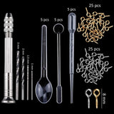 Silicone Jewelry Casting Molds Set for DIY Pendant Necklace Bracelet Craft