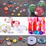 Silicone Casting Molds Tools Set for DIY Pendant Jewelry Craft Making