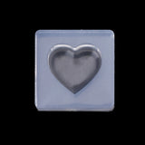3D Heart Pendant Silicone Mold for Epoxy Resin DIY Jewelry