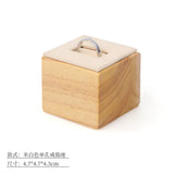 Solid Wood Jewelry Display Rack for Rings Bracelets Necklaces Earrings