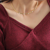 Green Zircon Stainless Steel Jewelry Set for Women