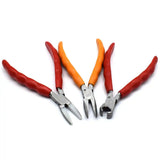 Colorful Stainless Steel Jewelry Pliers Wire Bending Crimp Tools