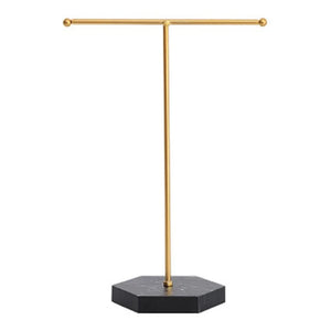 Metal T-Bar Jewelry Stand Display Necklace Holder