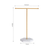 Metal T-Bar Jewelry Stand Display Necklace Holder