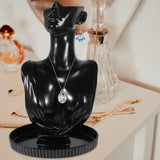 Jewelry Stand Display Necklace Mannequin Earring Holder Bust Rack