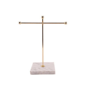 Tabletop Jewelry Stand: Pendant Earring Ring Accessory T-Bar Storage