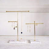 Tabletop Jewelry Stand: Pendant Earring Ring Accessory T-Bar Storage