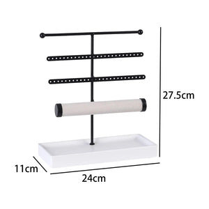 5 Tier Earring Holder Jewelry Organizer - Necklace Earring Stand