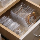 Jewelry Storage Bag Organizer with Zipper Closure 30 Medium Pouches 1 Box