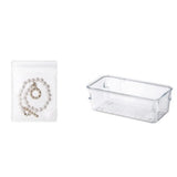 Jewelry Storage Bag Organizer with Zipper Closure 30 Medium Pouches 1 Box
