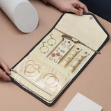 Velvet Jewelry Storage Bags Beauty Organizer Container Travel Portable