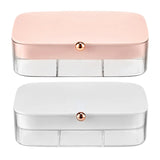 30-Compartment Jewelry Storage Box Waterproof Case