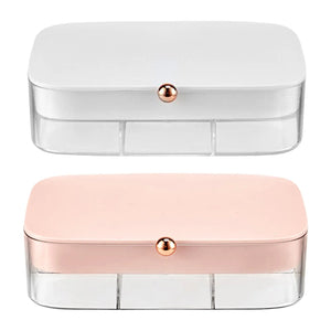 30-Compartment Jewelry Storage Box Waterproof Case