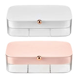 30-Compartment Jewelry Storage Box Waterproof Case