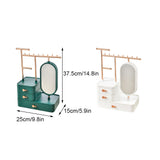 Jewelry Storage Box with High Definition Mirror