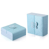 Jewelry Storage Box Display Earring Organizer Necklace Casket