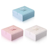 Jewelry Storage Box Display Earring Organizer Necklace Casket