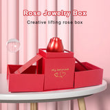 Foldable Jewelry Storage Box Necklace Display Organizer