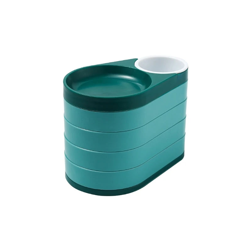 5 Layer Rotating Travel Jewelry Box for Bracelet Necklace
