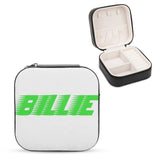 Jewelry Storage Box Portable Leather Necklace Earrings Rings