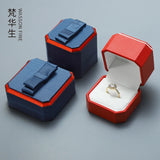 Jewelry Storage Box Ring Pendant Showcase Display