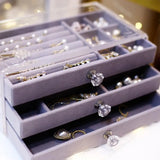 Waterproof Jewelry Storage Box Space Saving Display Box