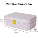 Women's Jewelry Storage Box PU Leather