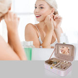 Women's Jewelry Storage Box PU Leather