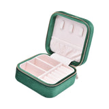 Velvet Jewelry Storage Box Two Layer Traveling Display Holder Organizer