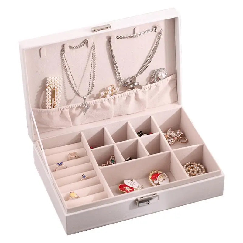 Jewelry Storage Case Organizer Box for Rings Necklaces