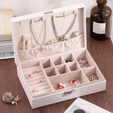 Jewelry Storage Case Organizer Box for Rings Necklaces