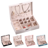 Jewelry Storage Case Organizer Box for Rings Necklaces
